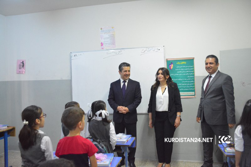 سەرۆکی حکوومەت زەنگی ساڵی نوێی خوێندنی لێدا